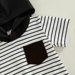 Lofn Unisex-Child Cotton Clothing Sets for Baby Boys & Baby Girls Printed Kids Clothing Sets - Unisex Clothing sets Half sleeve T-Shirt & Shorts Pack Of 3 (T84OR-T70WH-18-T83CP) - Image 5