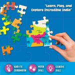 Play & Learn Funskool India Map, Jigsaw Puzzle Game for Kids, 104 Pieces, Educational, Learning & Development, Fun Activity Toy for Childrens, Gift Set for Kid, Age 6+ Years - Image 5