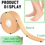 New Waterproof Foot Care Sticker Heel Grip Tape Protector Anti Slip Feet Pad Adhesive Heel Insole Cushion Shoe Tape for Skin Tape Bandage for Friction on Feet Toes Hands Shoes (1 pcs) - Image 4
