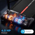 Lifelong 4.5HP Walking Pad Treadmill | Max Speed 10 km/h | LED Display | Under Desk Treadmill Foldable | Walking Pad for Home Gym | Gym Equipment for Home Workout | 100 kg Capacity - Image 3