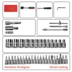 Tool Kit Tool Kit for Home Use Tools Kit Spanner Set Socket Set Wrench Set Tools Set Hand Tools Bike Tool Kit Set Socket Wrench Set Spanner Set All Size Tool Kit Goti Pana Set, Box End - Image 2