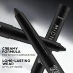 RENEE Midnight XXL Kajal | Black Kohl Pencil with Built-in Sharpener | Waterproof, Smudge-proof, 24Hr Long-Lasting | Ultra-Rich Pigment, Smooth Glide | 1.5g - Image 4