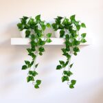 fancymart Pack of 2 Artificial Vine Plants with Small Pot (45 cm) – Natural Touch & Feel Hanging/Falling Greenery for Home & Office Décor - Image 3
