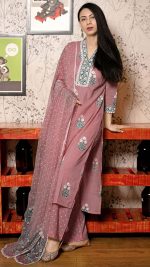 GoSriKi Women's Cotton Blend Straight Hand Block Printed Kurta with Pant & Dupatta | Ethnic Wear for Women | Indian Casual Office Daily Summer Outfit - Image 3