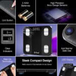 Dr Trust USA Legend Smart Scale | 20+ Parameters | US FDA approved | Unlimited Users Bluetooth BMI Weight Scale with 3 Years Warranty Weighing Machine & Body Fat Analyzer for Health Monitoring (Black) - Image 4
