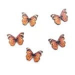 Wooden Butterfly Shape Buttons 2 Hole Sewing Buttons for Fashion/Replacement/Decorative/Jackets/Kurtis and Also Used DIY Art and Craft item (708 - Wooden BUTTERFLY Buttons 24 pcs) - Image 5