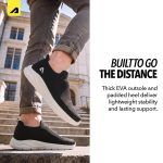 Boldfit Casual Shoes for Men Breathable Knit Slip-On Sneakers with Memory Foam Insole & EVA Sole Lightweight Walking Shoes with Sock-Like Fit & Padded Heel for All-Day Comfort - Image 8