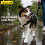 40 Pcs Disposable Dog Shoes, Waterproof Pet Paw Protector Boots with Adhesive Tape, Outdoor Walking Foot Covers for Small Medium Dogs & Cats, 7.5-17.5kg - Image 3