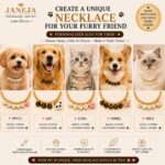 Personalized Pet Name Necklace for Dogs & Cats | Custom Pet Name Charm Necklace | Adjustable Gold Plated Pet Jewellery | Customized Gift for Pet Lovers - Image 4