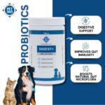 PET360 Digest+ | Tummy Care Formula for Healthy Digestion | Reduces Paw Licking & Scratching | Increased Immunity | Suitable for All Breeds| 100gm Powder - Image 3