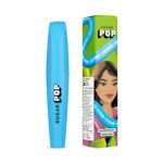 SUGAR POP Waterproof Mascara | Vitamin E & Jojoba Oil | Smudge-proof | Lengthening | Water-Resistant | 8 gms - 01 Black