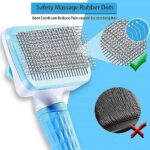 6 in 1 Pet Grooming Kit for Dog and Cat with Shedding Brush Nail Clipper Bath Brush Flea Comb and Complete Grooming Tools Set for Home Pet Hair Care Fur Cleaning and Professional Daily Pet Grooming Use - Image 3
