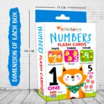 FunLearn Numbers Flash Cards for Kids, Educational Learning Toy, Early Counting Skills - Image 5