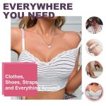UB Unity Brand 216 Strips Double Sided Tape for Fashion, Clothing and Body Tape | All Day Strength Invisible Dress Tape for women | Gentle to stick on Skin and clothes | Transparent (216 Strips) - Image 2