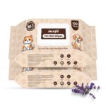 Incofit Anti-Bacterial 200 Pulls Pet Wet Wipes for Dogs, Puppies, Cats, Rabbits & Small Pets | Powerful Odour, Vitamin E & Olive Oil | Anti-Itching | Cleansing, Deodorising & Grooming (Pack of 2)