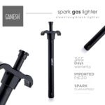 Ganesh Spark Gas Lighter for Kitchen Use Restaurants Metal Gas Stove Lighter Regular Size Easy Grip Long Lasting, Rust Proof - Image 3