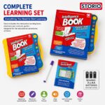 Storio Intelligence Book Sound Book for Children, English Letters & Words Learning Book, Fun Educational Toys. Activities with Numbers, Shapes Learning Book for Toddlers - Image 9