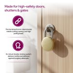 Godrej Locks I Navtal Ultra XL+I 4 Dimple Keys I Padlock for Main Door I Gate Lock I Tool Box,Shutters,Shops & Offices I Corrosion Resistant Shackle I Brass Material & Brass Finish | 1 Year Warranty - Image 3