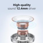 Wired Headphones Compatible with Xiaomi Type-C, in-Ear Earbuds with 12.4mm Deep Bass Drivers, HD Mic, IP54 Protection Black (MN-PL54) - Image 5