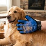 Pet Grooming Glove for Dogs & Cats – Silicone Deshedding Hair Remover Brush, Gentle Massage Bath Glove for Pet Fur Cleaning and Shedding Control - Image 4