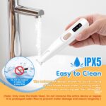 Mcbazel Pet Razor, Waterproof Paw Hair Trimmer, Cat Clipper, Low Noise Dog Shaver, Rechargeable Paw Cutter with LED Light for Dogs and Cats - Image 5