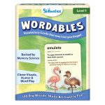 Skillmatics Educational Vocabulary Flash Cards for Kids – Wordables Level 1 | Learn 100 words with Wordplay, Visuals, & Soundplay, Gift for Ages 8, 9, 10 & Up, Screen-Free Language Game