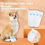 RvPaws Disposable Dog Boots for Paw Protection, 20 Pcs Pet Shoes with Adjustable Self-Adhesive Bandage, Dog Disposable Foot Covers for Outdoor & Indoor Walking (Suitable for Less 12Kg) - Image 6