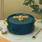 Selvel Elegance Inner Steel Casserole Set of 3 (1700ml, 1200ml, 600ml)|BPA Free|Advanced P.U. Insulation|Keeps Food hot & Fresh Chapati, Roti, Biryani and More (Emerald Green) - Image 6