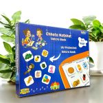 TodFod Montessori Learning Flip Book | 12 Categories Velcro Activity Binder | Educational Toy for Kids 1-4 Years | Shapes, Colors, Animals, Numbers | Preschool Learning Toy