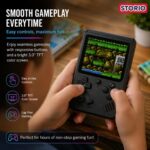 Storio Rechargeable Pocket Video Game for Kids 400 in 1 Retro Game Box Console Handheld Game Box with TV Output - Multicolor | 400 in 1 Retro Game Box Console, Handheld Game Box, TV Output - Image 4