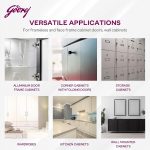 Godrej Cabinet Hinges| Slip On Regular Hinge|15-22 mm Panel Thickness | Concealed Hinges for Full Overlay Doors | Wardrobe, Kitchen, Bathroom | 1 Year Warranty | Pack of 2 - Image 6