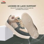 ASIAN Men THUNDER-07 Stylish Casual Mid Top Sneaker and Trendy Shoes with Laces for Men & Boys, Perfect, College, Parties and Outings, Lightweight, Comfortable, and Durable for All-Day Use - Image 5