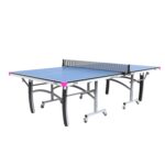 Stag Active 2023 Series Pro Table Tennis T.T Table, Full Size Premium Table with 7 Minute Quick Easy Setup, Ideal for Both Home and Club - 1 Table Top Cover,2 TT Rackets,6 Balls,1 Clamp Net