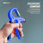 Boldfit Hand Gripper for Men & Women Hand Grip Strengthener for Forearm, Wrist & Finger Workout Fitness Equipment for Home & Gym Training - Image 4