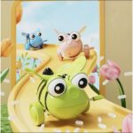 Children's Wind-Up Tumbling Bee Early Interactive Educational Bee Baby Development Toy with Mechanical Rolling, Jumping, Crawling and Sitting Toy for Children - Image 8