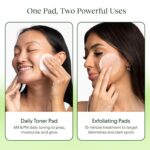 Toning Polish Pads - Korean Skincare for Dark Spots, Wrinkles & Dull Skin - Hydrating Facial Treatment with Snail Mucin, Niacinamide, Peptides & Centella - 100 Count - Image 5