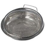 Crega Mesh Filter Basket, Stainless Steel Fine Mesh Strainer Basket for Kitchen, Sink, Frying, Oil, Tea, Juice & Food Filtering, Multipurpose Reusable Filter Basket, Dishwasher Safe Kitchenware - Image 6