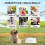 No Splash Dog Water Bowl with Floating Disk, 1.5L Slow Drinking Feeder, Anti-Overflow Anti-Choking No Spill Pet Water Bowl For Dog Cat Puppy Kitten (White) - Image 2