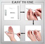 GLUN® Detail Pen Knife With 5 Sharp Blades For DIY, Art & Craft Work (1 Detail Knife + 5 Blades) - Image 6