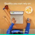 Logitech M196 Bluetooth Wireless Mouse, Compact and Portable Mouse for Laptops, Tablets and More, 12-Month Battery, Smooth Tracking, Compatible with PC and Mac, Windows and macOS - Graphite - Image 8
