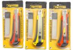 Worison 3pc18mm Heavy Duty Cutter Set with 30 Replacement Blades – Retractable, Compact Design for Extended Use in Office, Home, Crafting Etc - Image 8