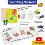 Smartivity 10-in-1 Motor Powered Gadgets Kit for Kids 6-12 Years | Build 10+ Science Projects - Bubble Launcher, Spinning Toy & More | Birthday Gift for 6,7,8,9,10,11,12 Years - Image 6