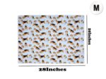 AAZEEM Soft Light Weight Mat for Dogs,Cats & Pets, (Size-M),Multi - Image 3