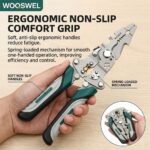 20-in-1 Wire Stripper Tool Kit with Tester Screwdriver | Multi Function Wire Stripping, Cutting & Crimping Pliers | Electrical Repair Tool for Electricians, Cable, DIY, Home & Professional Use - Image 2