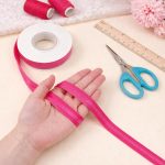 Aakriti 10mm Wide Silicone Gel Elastic Tape – Non-Slip, Stretchy Gripper Cord for Sewing, Tailoring, DIY Crafts, Underwear, Bras, Lingerie, Garments, Bags, Belts, Shoes & Accessories | Strong, Durable 10-Metre Roll (Pink) - Image 4