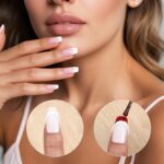 French Manicure Nail Art Stickers Strips, Self-Adhesive Nail Tips Guides for DIY Decoration Stencil Tools, French Tip Guides Moon Shape Design Nail's Art Accessories - Image 6