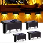 SolarStep – Outdoor Solar LED Deck & Step Light, Waterproof, Auto ON/OFF, Garden & Balcony Lighting (1)