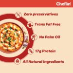 Cheffin' Shahi Paneer Masala, 285g | Chef Curated Gourmet Cooking Kit | Cooks 150-200g Paneer | Ready in 10 Min | 100% Natural, No Preservatives | Just Add Fresh Paneer |Serves 2-3 - Image 6