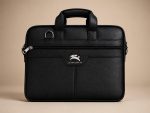 SIRSKA Laptop Bag Brief case in Faux Leather, 15.6 inch | Shoulder Strap Included, Padded Laptop Compartment, Multiple Pockets, Top Carry Handles, Office Messenger Bag - Image 3