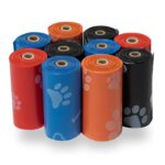 Best Pet Supplies Dog Poop Bags (150 Bags) for Waste Refuse Cleanup, Doggy Roll Replacements for Outdoor Puppy Walking and Travel, Leak Proof and Tear Resistant, Thick Plastic